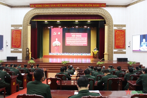 Đảng ủy Quân khu 1 quán triệt kết luận, quy định của Ban Chấp hành Trung ương Đảng khóa XIII và nghị quyết của Quân ủy Trung ương